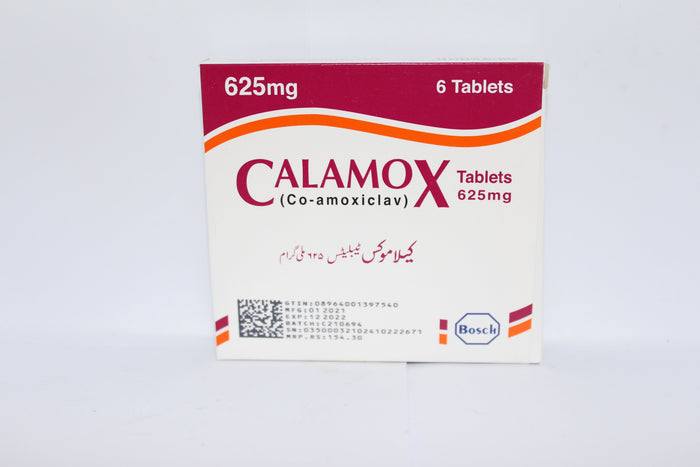 CALAMOX TABLET 625 MG 6S - Meri Pharmacy
