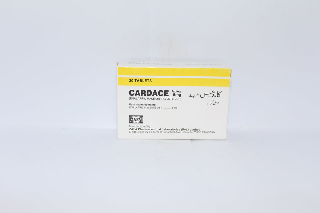 CARDACE 5MG TABLET 2X10S