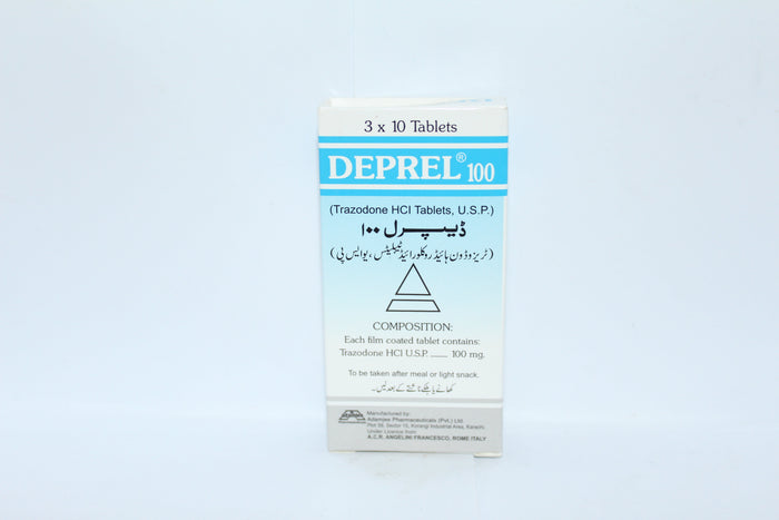 DEPREL-100MG TABLET 3X10S