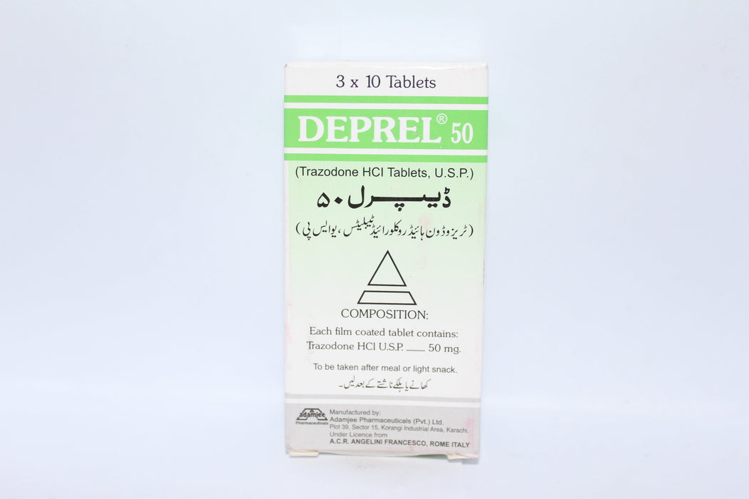 DEPREL-50MG TABLET 3X10S