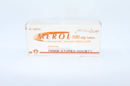 MEROLTABLET 100 MG 3X10S