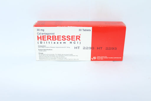 HERBESSERTABLET 30 MG 3X10S