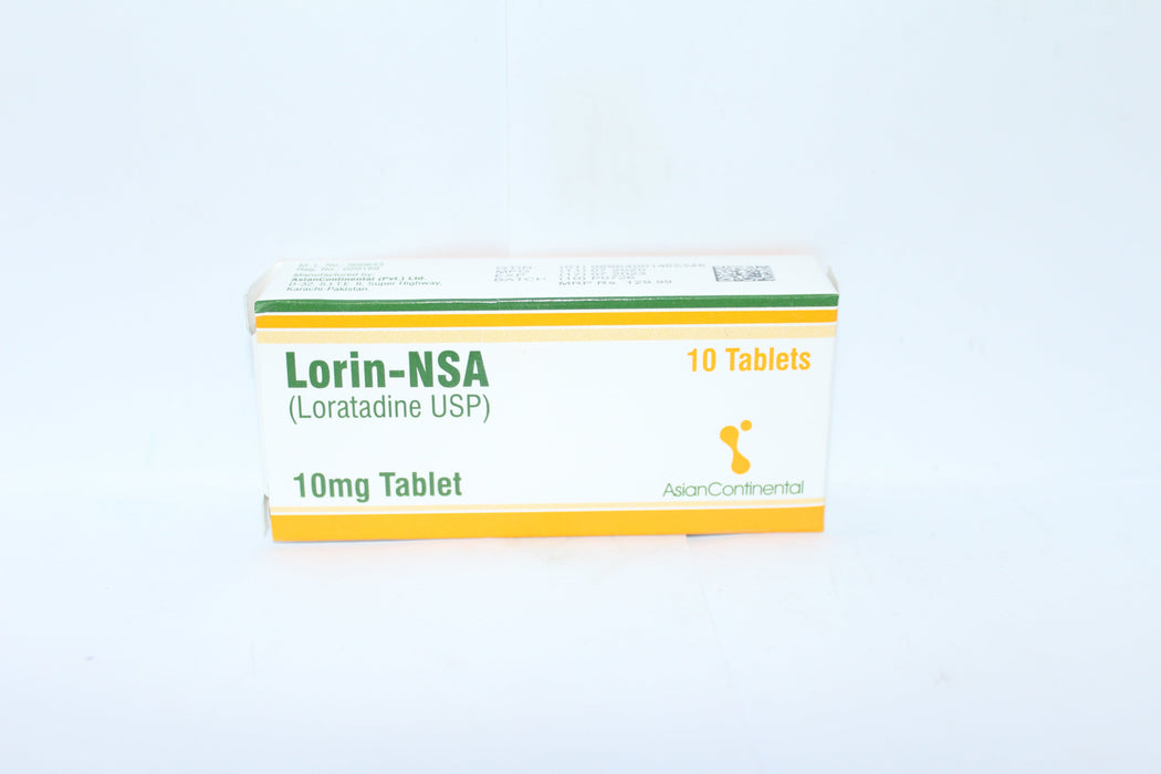 LORIN-NSATABLET 10 MG 10S
