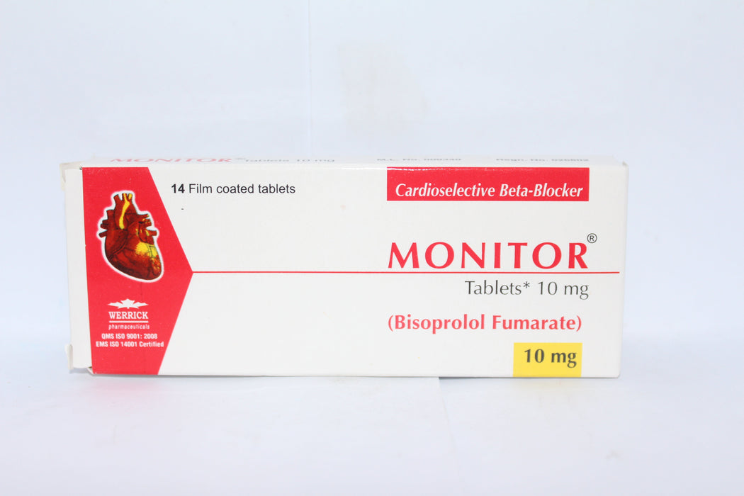 MONITOR TABLETS 10 MG 14S-Medicines-WERRICK PHARMA-Meri Pharmacy