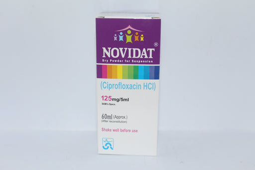 NOVIDATSUSPENSION 125MG 60ML 1S