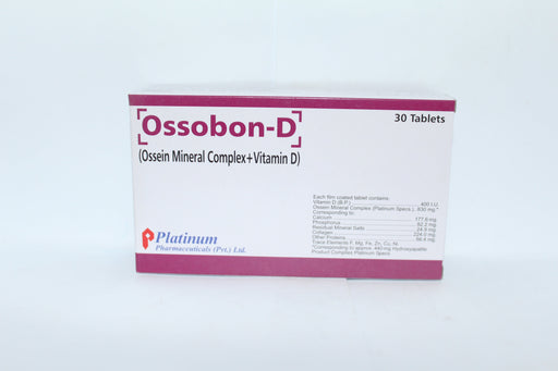 OSSOBON D TABLETS 30S-Medicines-PLATINUM PHARMA-Meri Pharmacy