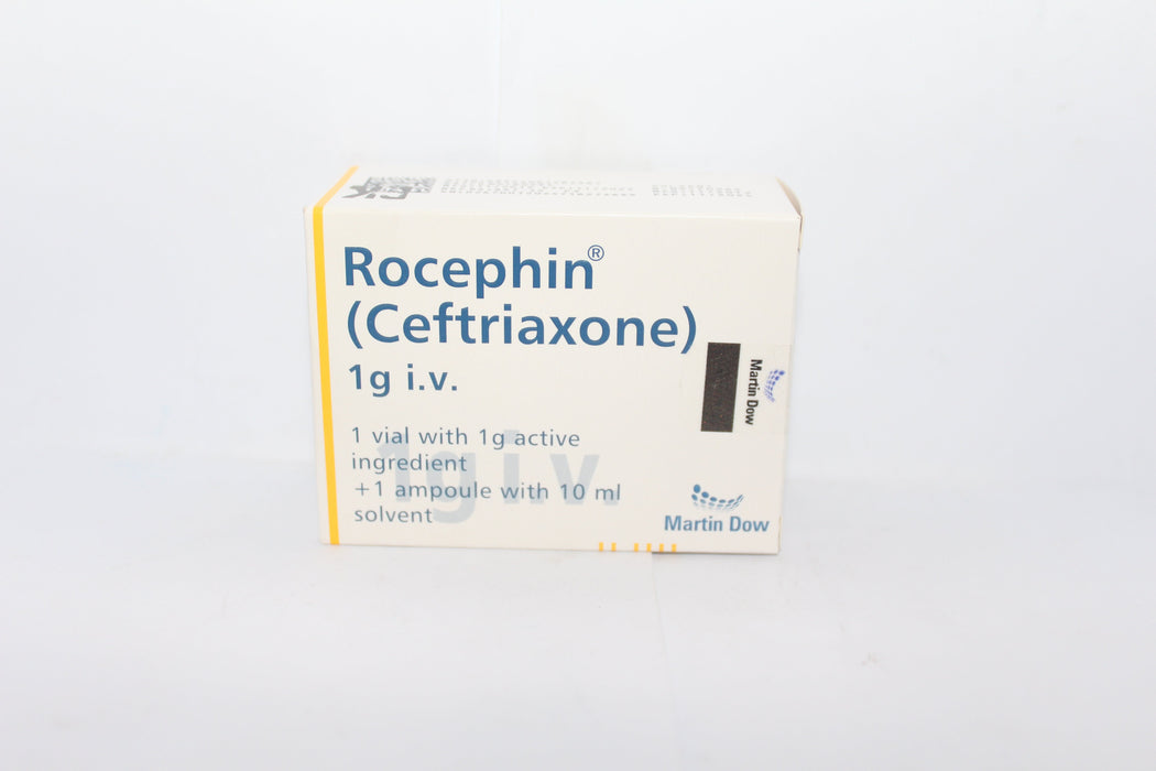 ROCEPHIN 1GM IV INJECTION 1S