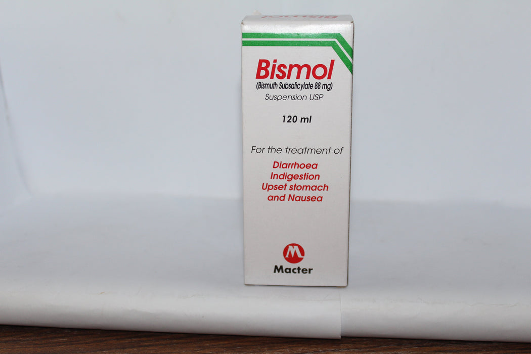 BISMOL SUSP 120 ML-Medicines-MACTER INTERNATIONAL-Meri Pharmacy