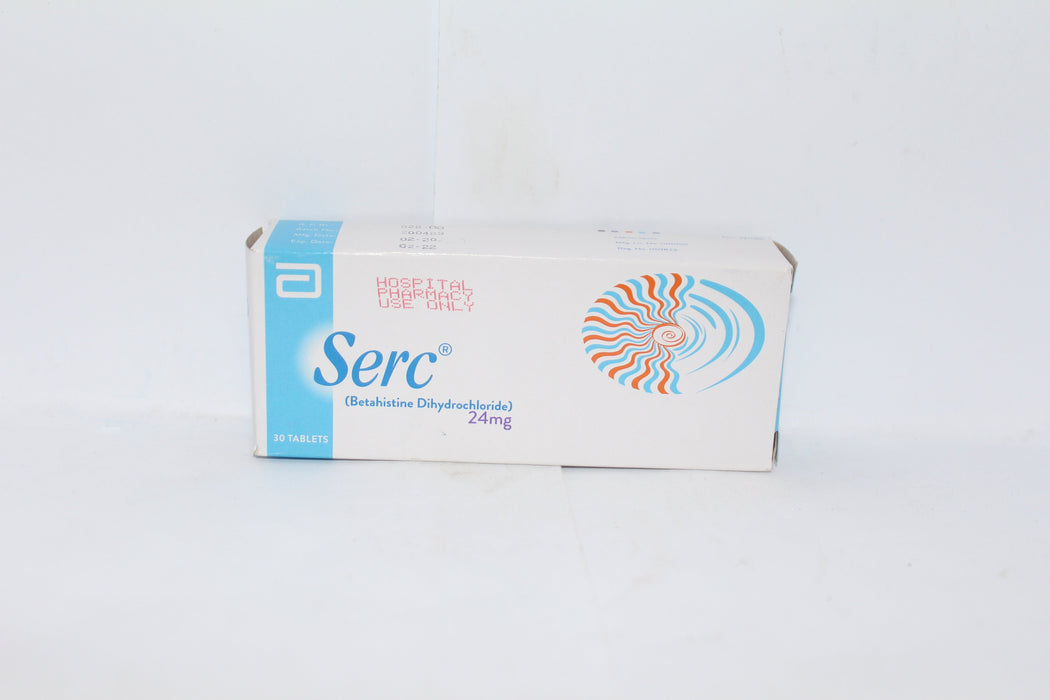 SERCTABLET 24 MG 3X10S