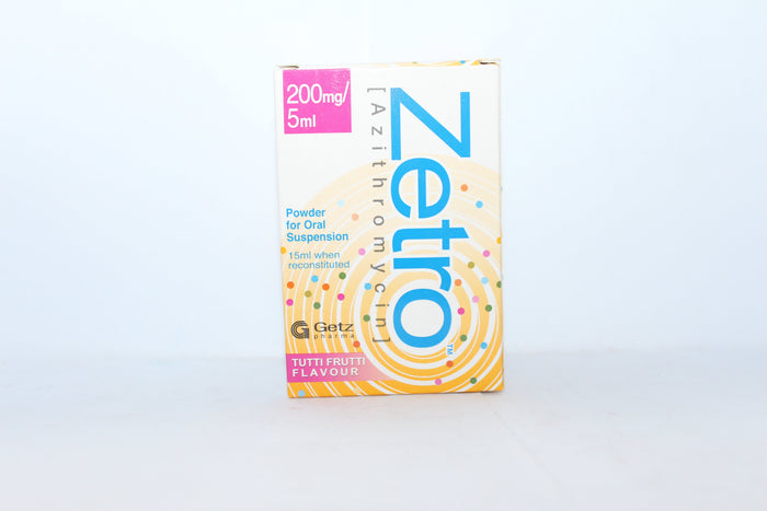 ZETRO 200MG/5ML SUSPENSION 1S