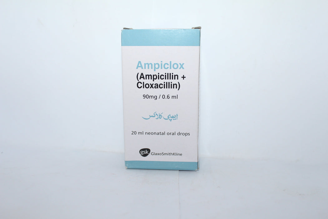 AMPICLOX DROP 90 MG 20 ML-Medicines-GLAXO SMITH KLINE-Meri Pharmacy