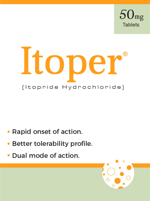 ITOPER 50MG TABLET 10S