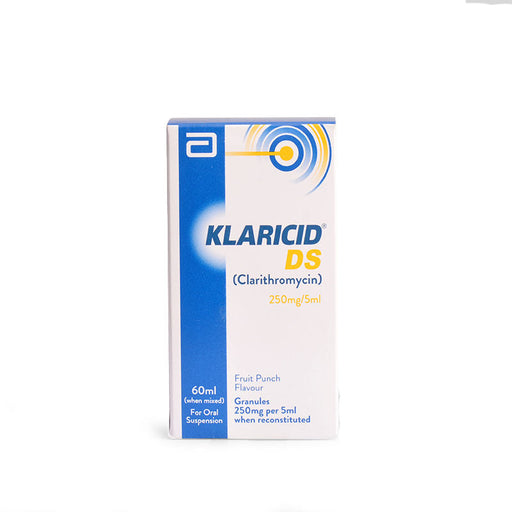 KLARICID DS SYRUP 1S 60ML