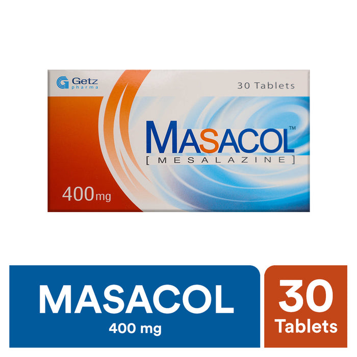 MASACOLTABLET 400 MG 3X10S