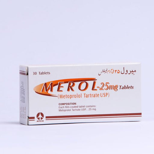 MEROLTABLET 25 MG 3X10S