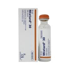 MIXTARD30HM VIAL100IU/10ML 1S