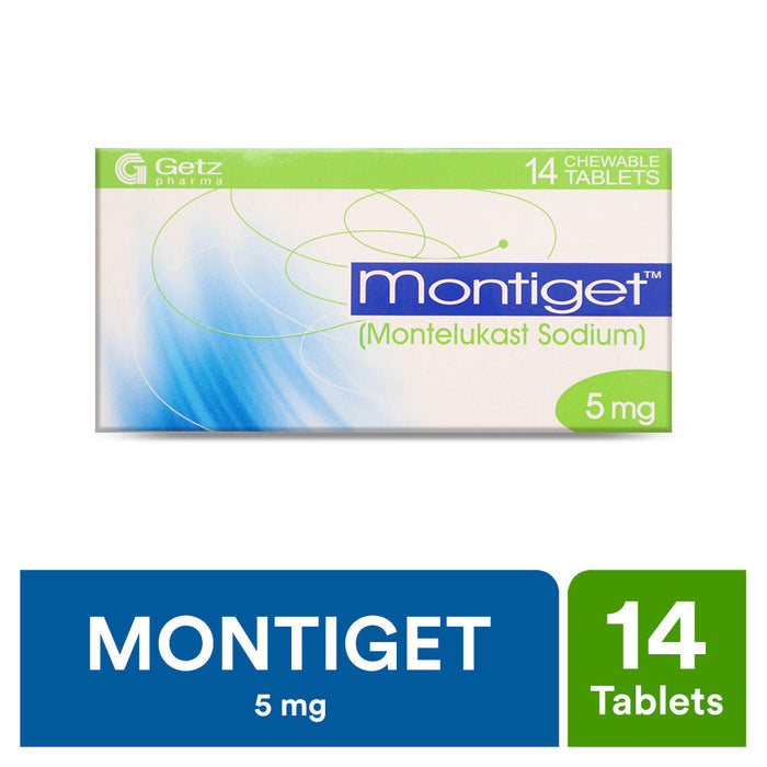 MONTIGETTABLET 5 MG 2X7S