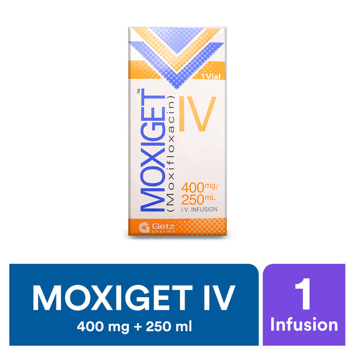 MOXIGETINFUSION 400MG 250ML  1S