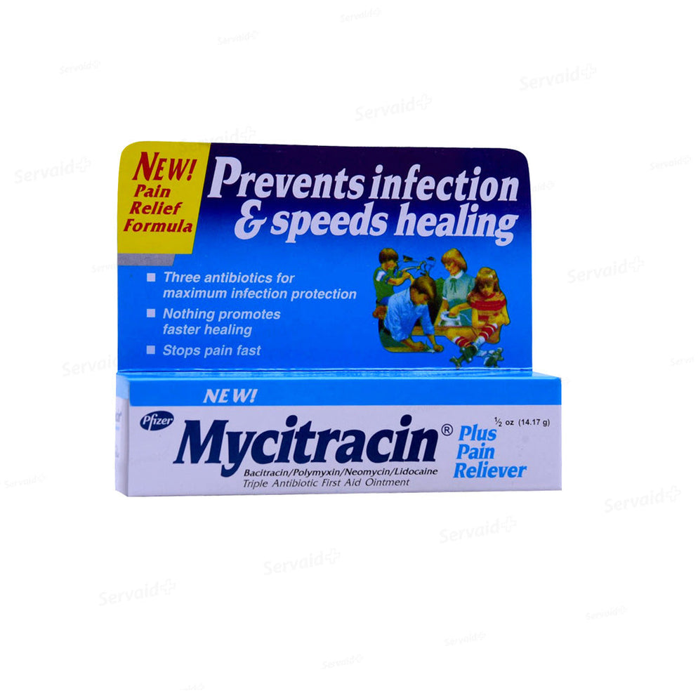 MYCITRACIN PLUSOINTMENT 14GM 1S — Meri Pharmacy