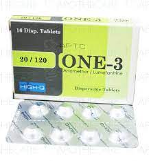 ONE-3 20/120 MG TABLET 2X8S