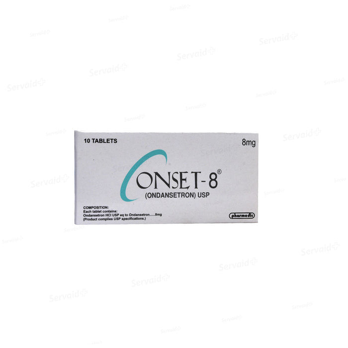 ONSET 8MG TABLET 10S