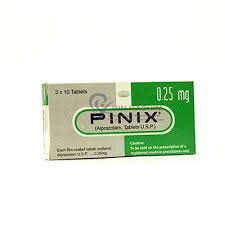 PINIX 0.25MG TABLET 3X10S