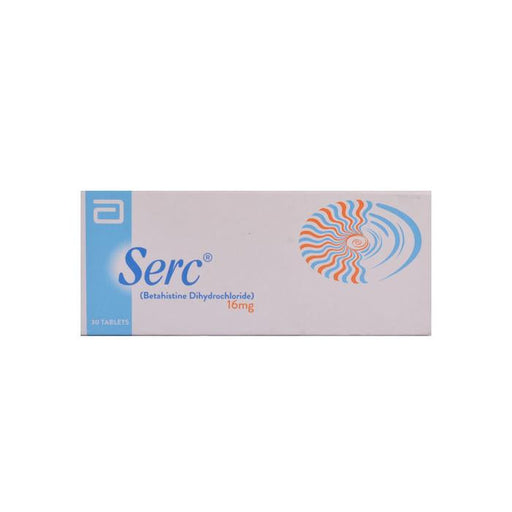 SERCTABLET 16 MG 3X10S