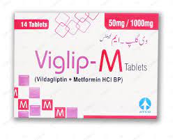 VIGLIP-M 50/ 1000MG 2X7S