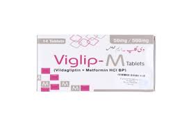 VIGLIP-M 50/ 500MG 2X7S