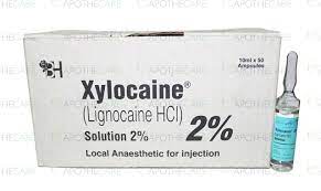 XYLOCA INEINJECTION 2% 10ML 1X50S