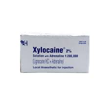 XYLOCAINE+ADRENALINE 10 ML 1X50S