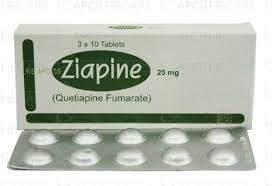 ZIAPINE 25MG TABLET 3X10S