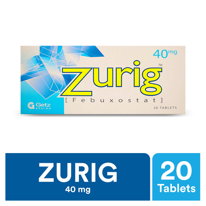 ZURIGTABLET 40 MG 2X10S