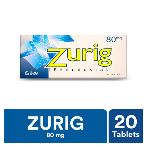 ZURIGTABLET 80 MG 2X10S