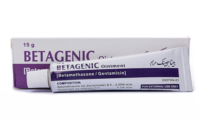 BETAGENIC 15G OINTMENTMENT 1S - Meri Pharmacy