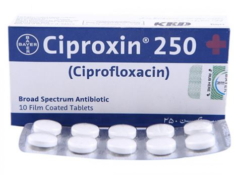 CIPROXINTABLET 250 MG 10S