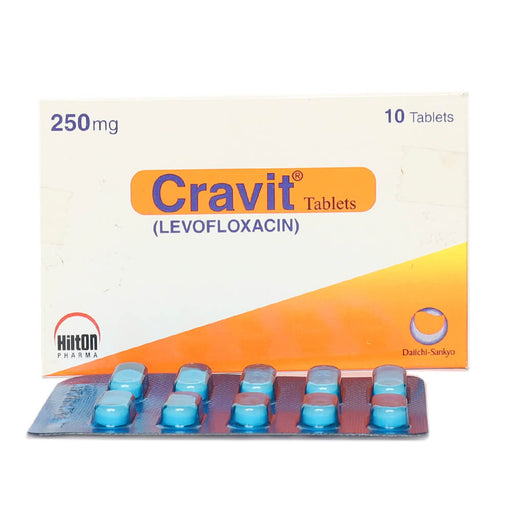 CRAVITTABLET 250 MG 10S