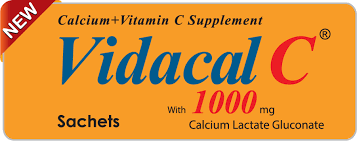 VIDACAL-C SACHET 1000MG 1X10S