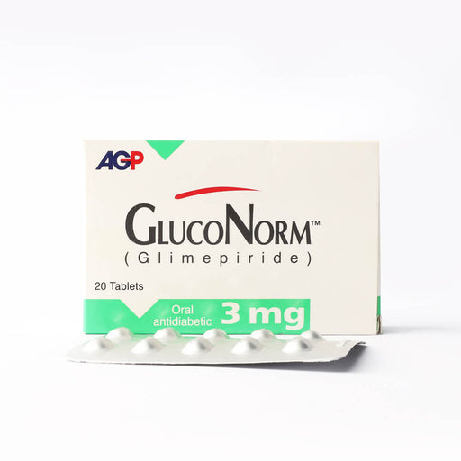 GLUCONORMTABLET 3 MG 2X10S